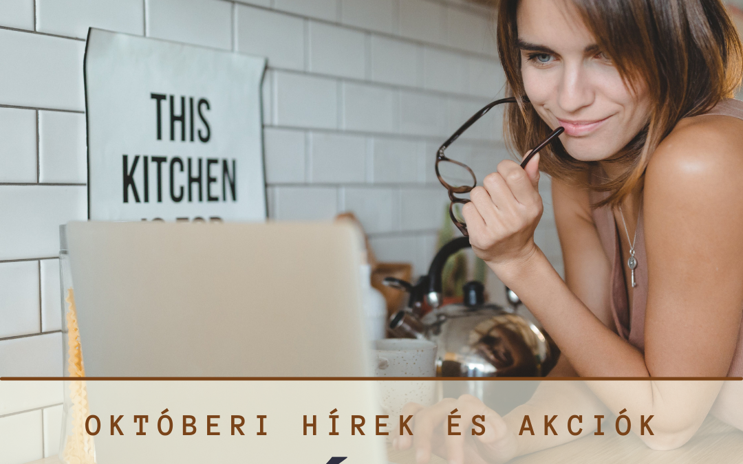 Októberi Akciók és újdonságok -HÍREK