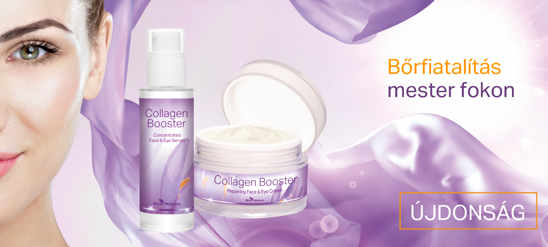 Öregedésgátló hatás 24 órán keresztűl! – Collagen Boosterrel