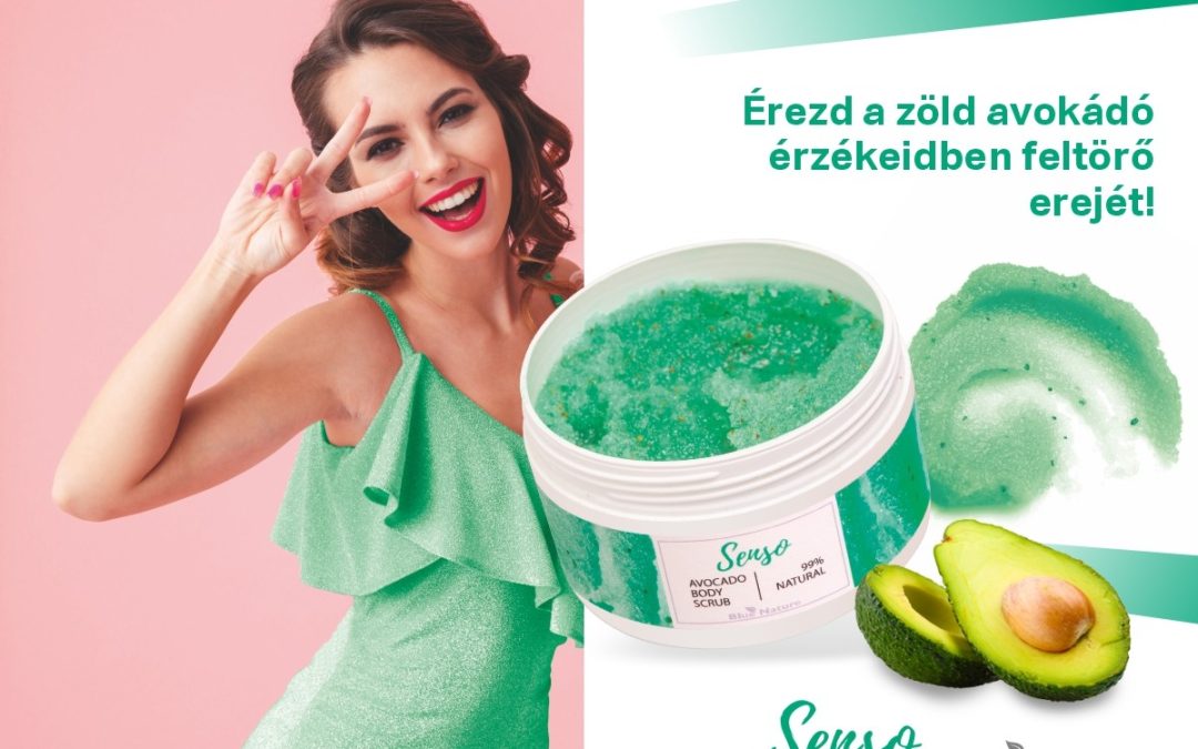 Senso – avokádos test és bőrradír
